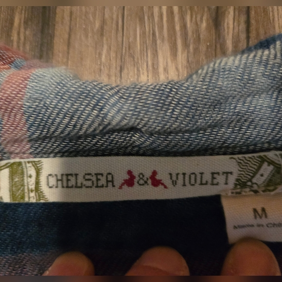 Like New-- Chelsea & Violet Plaid Dress Size M - Picture 3 of 4